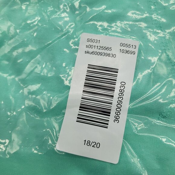 Lane Bryant French Terry Crewneck Sweatshirt Tee Mint Green Plus Size 18/20 NWT - Picture 4 of 6